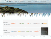 Tablet Screenshot of fytexia.com